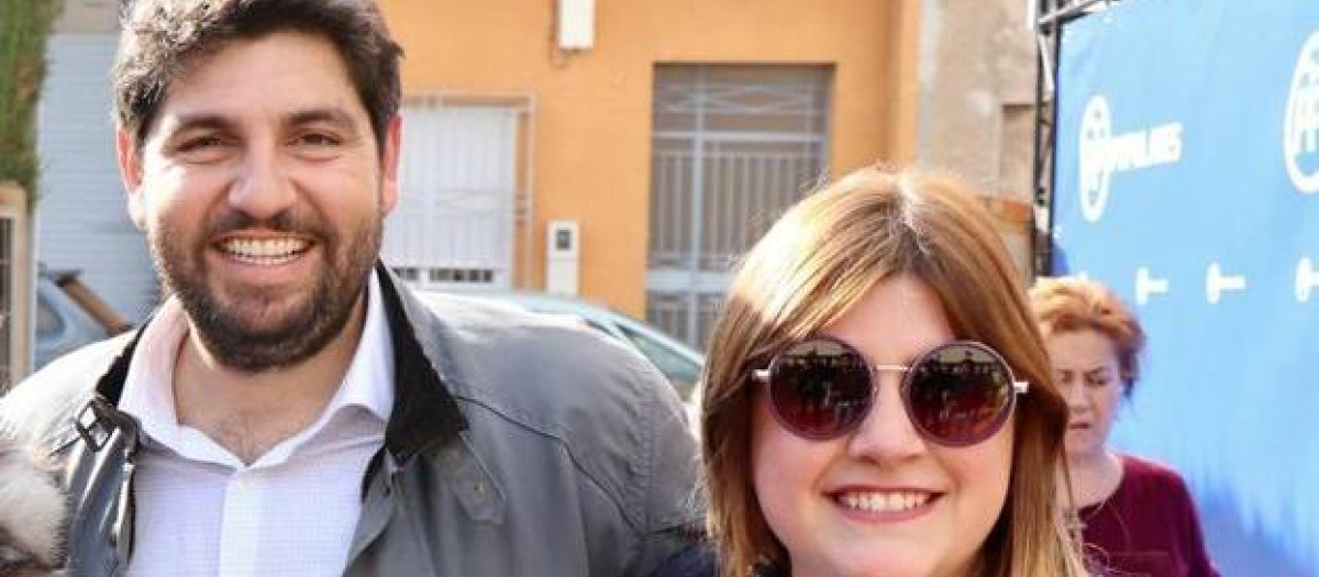Fernando López Miras e Isabel María Ruiz Leal