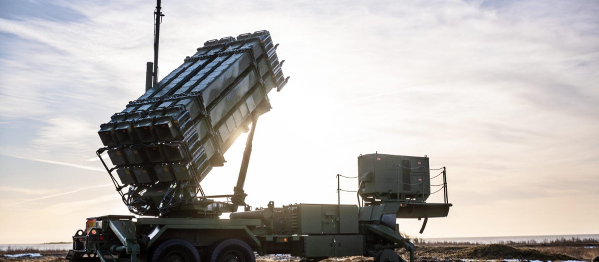 Sistema de misiles de defensa aérea modelo Patriot