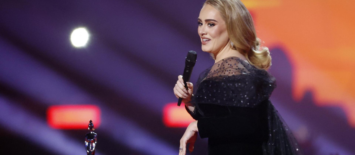 Adele en los Brit Awards