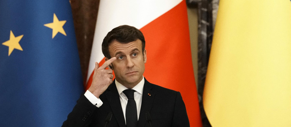Emmanuel Macron, presidente de Francia