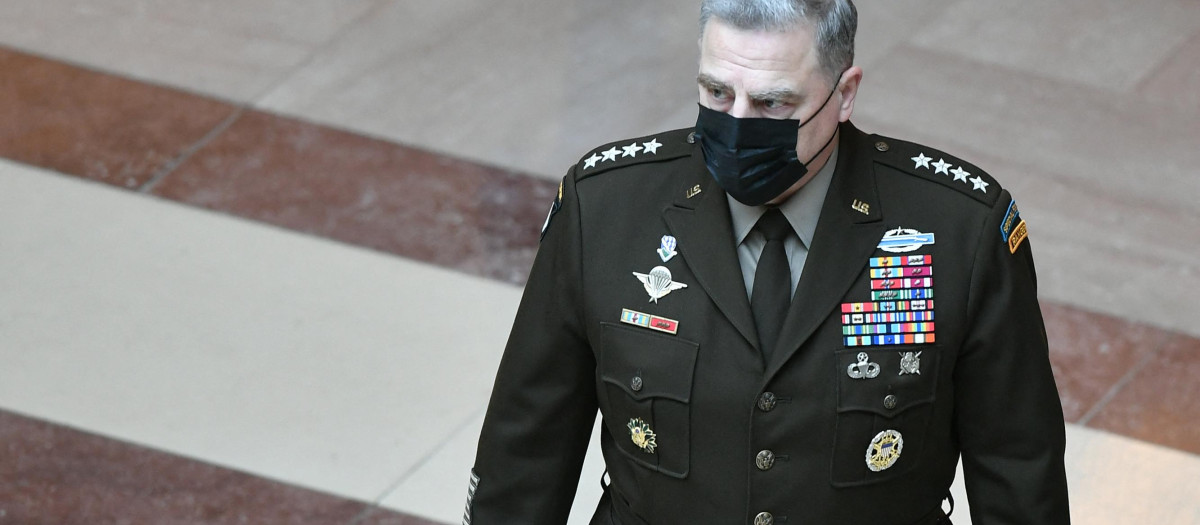 El presidente del Estado Mayor Conjunto del ejército de EE.UU. el general Mark Milley