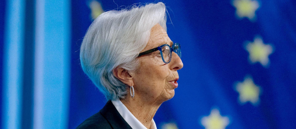 La presidenta del BCE, Christine Lagarde