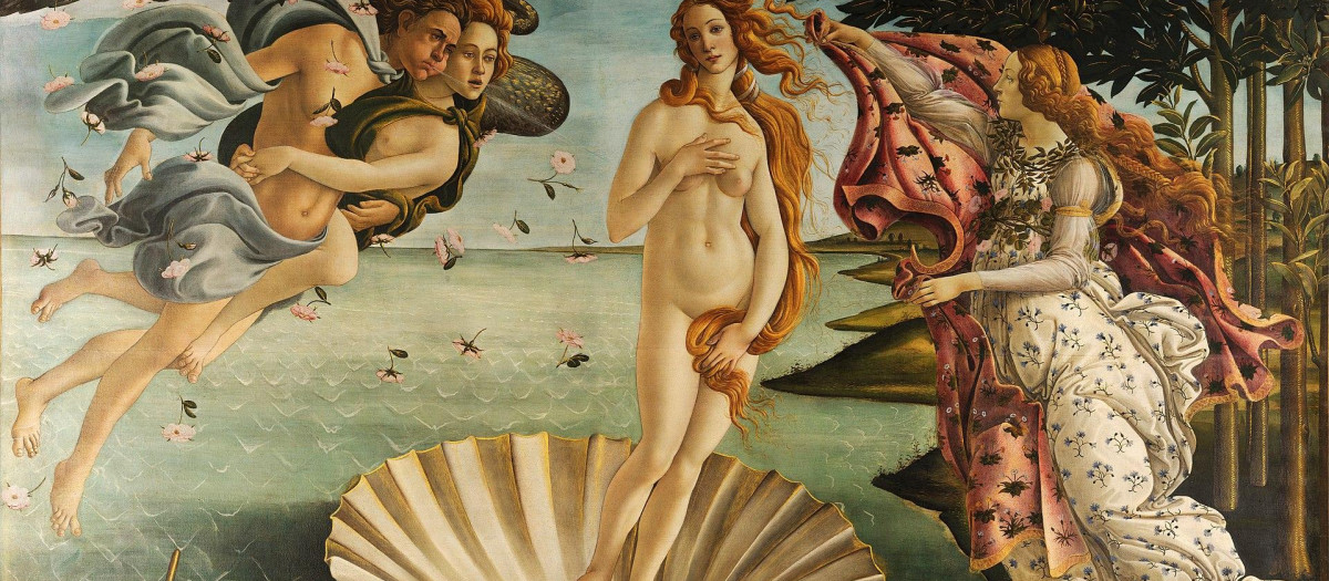 La Primavera, del pintor Sandro Boticelli