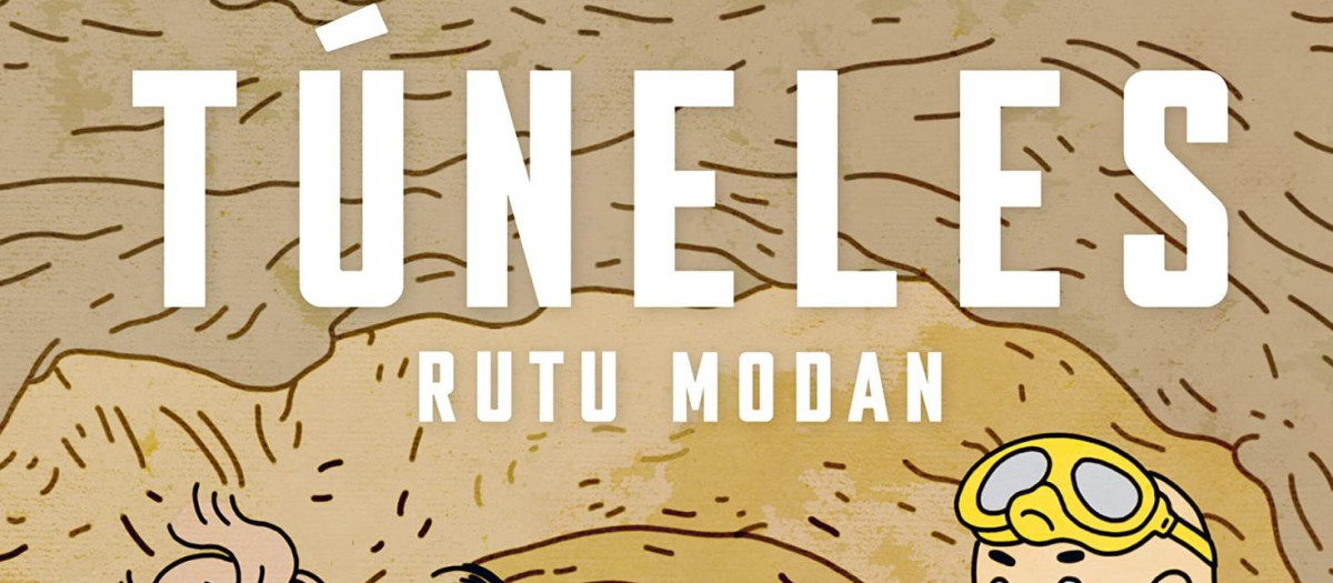 Túneles es el nuevo cómic de Rutu Modan, en el que relata la búsqueda del Arca de la Alianza en medio del conflicto palestino-israelí