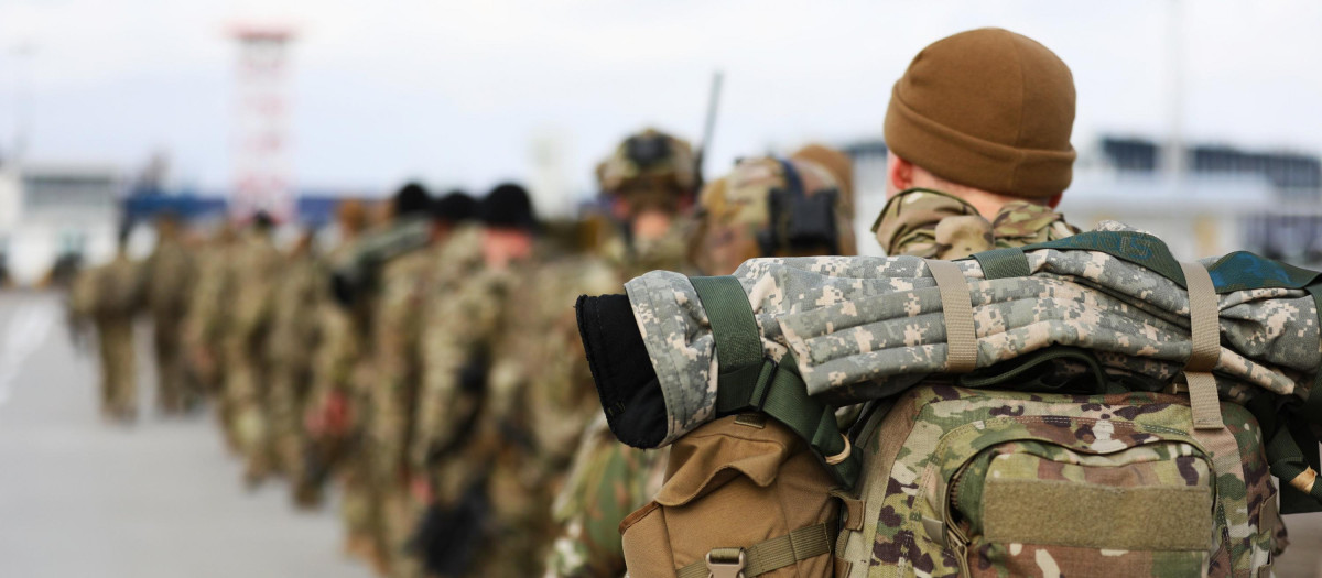 Soldados estadounidenses Polonia