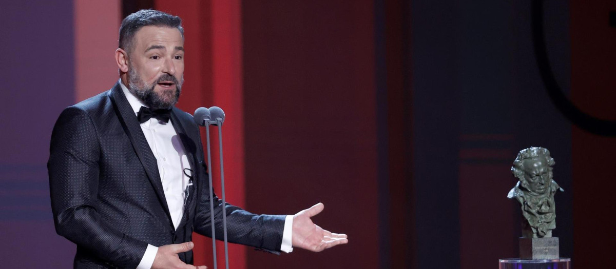 Urko Olazabal ha ganado el Goya al mejor actor de reparto por Maixabel