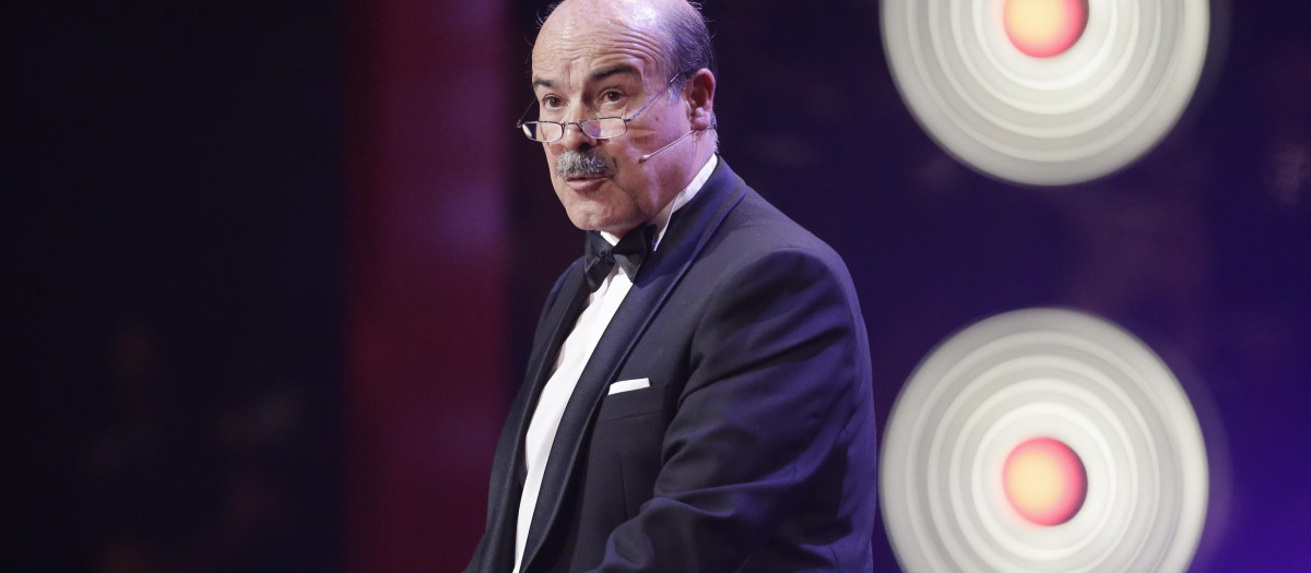 Antonio Resines, durante la gala de los Goya en 2016