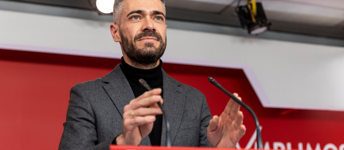 El portavoz del PSOE, Felipe Sicilia