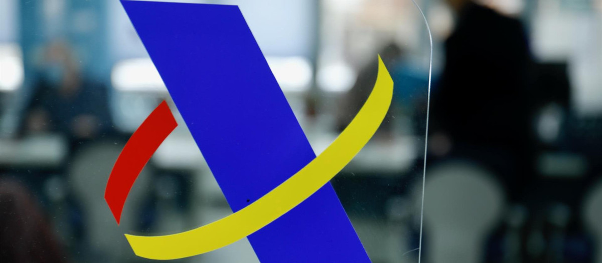 Logotipo de la Agencia Tributaria.
