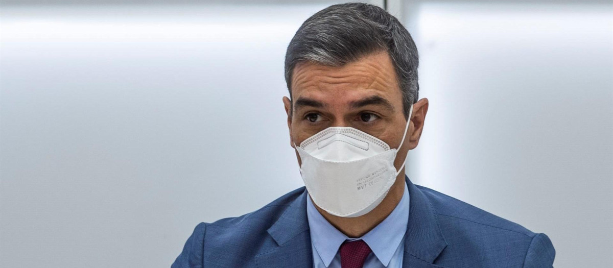 El presidente del Gobierno, Pedro Sánchez