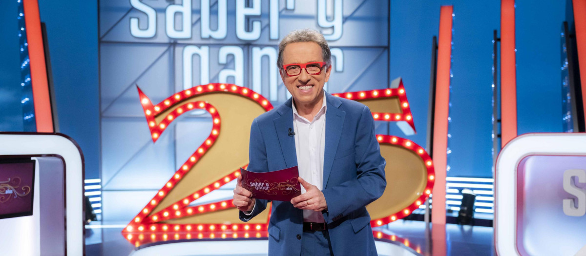 Jordi Hurtado presenta el especial de los 25 años de Saber y ganar en la noche de este jueves en La 2