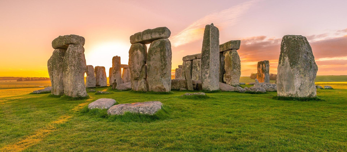 Amanecer en el Stonehenge