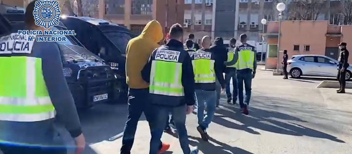 18-02-2022 Detenidos 15 miembros de los Trinitarios y 4 de los DDP por varias reyertas entre bandas este mes
POLITICA ESPAÑA EUROPA MADRID SOCIEDAD
POLICÍA NACIONAL