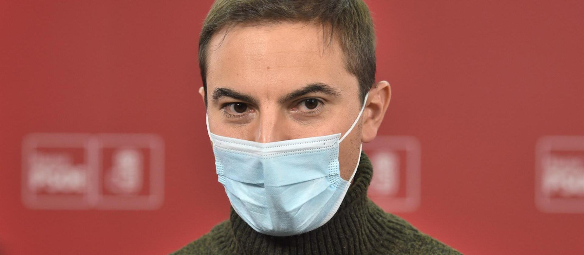 El secretario general del PSOE-M, Juan Lobato