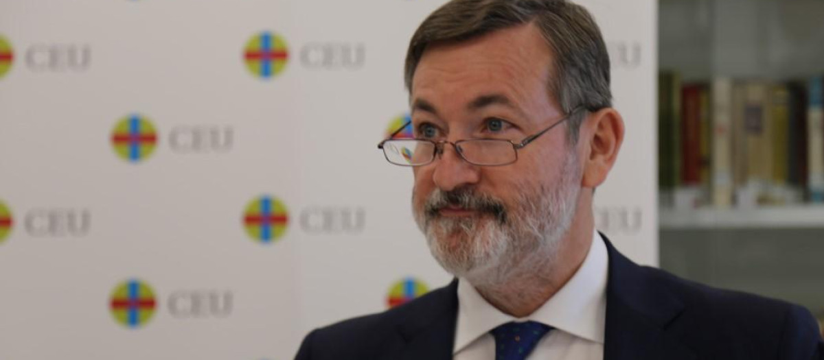 Rafael Rodríguez-Ponga, filólogo, rector de la Universitat Abat Oliba CEU.