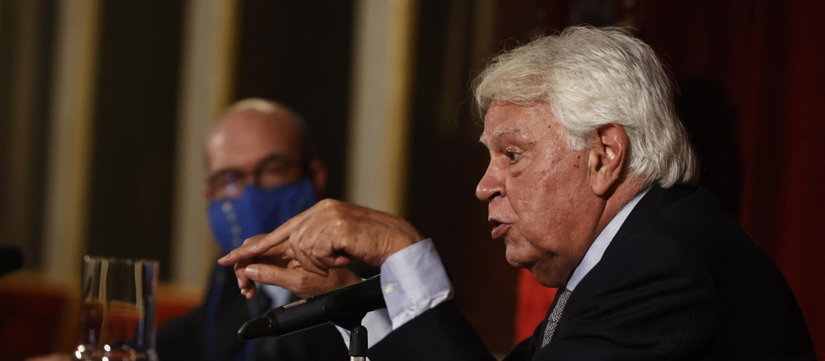 El expresidente del Gobierno Felipe González