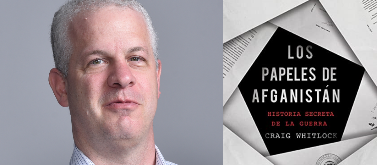 El periodista Craig Whitlock, autor de 'Los Papeles de Afganistán: Historia Secreta de la Guerra'