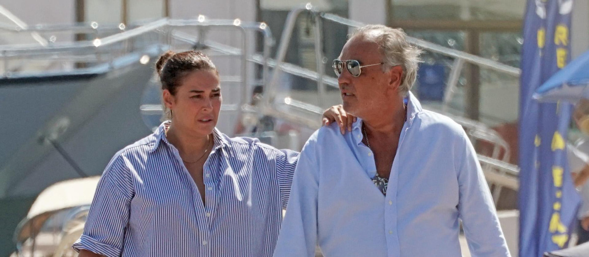 Vicky Martín Berrocal y Joäo Viegas Soares, el pasado verano en Formentera