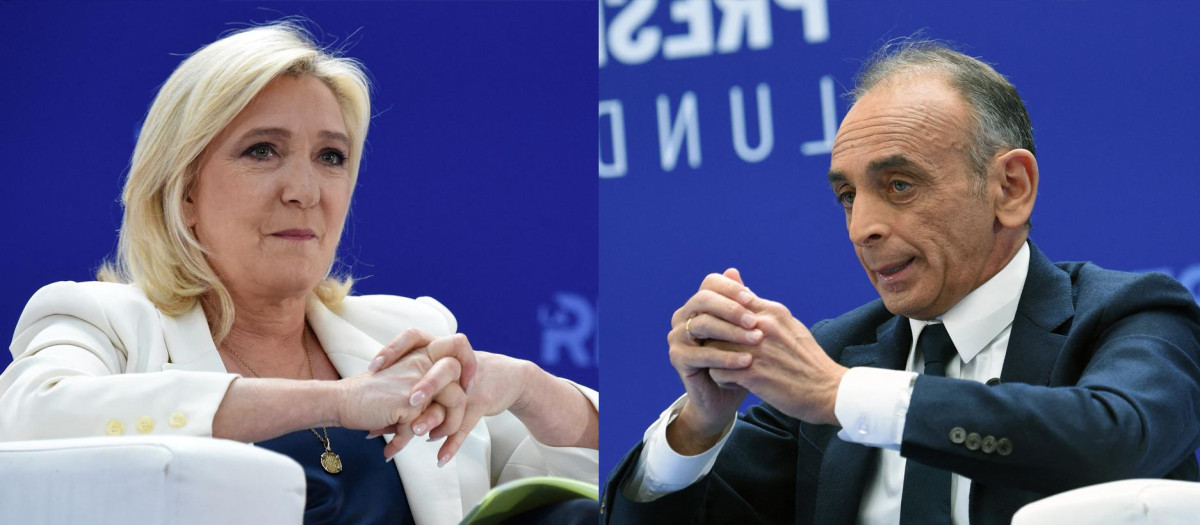 Zemmour y Le Pen