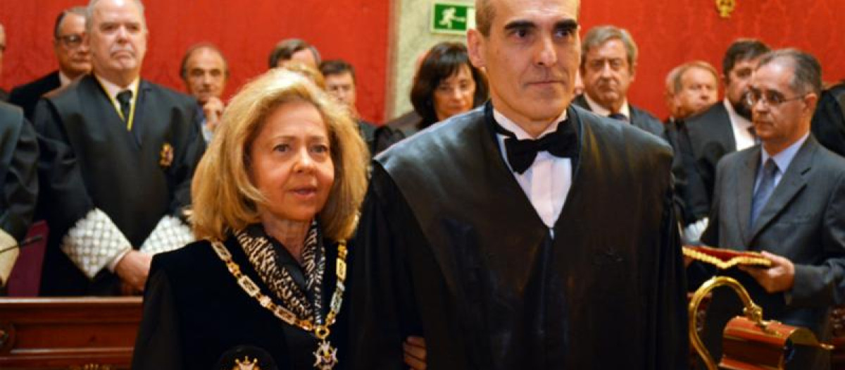 Alejandro Luzón, fiscal Jefe Anticorrupción, el día de su toma de posesión en el cargo