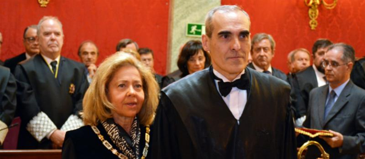 Alejandro Luzón, fiscal Jefe Anticorrupción, el día de su toma de posesión en el cargo