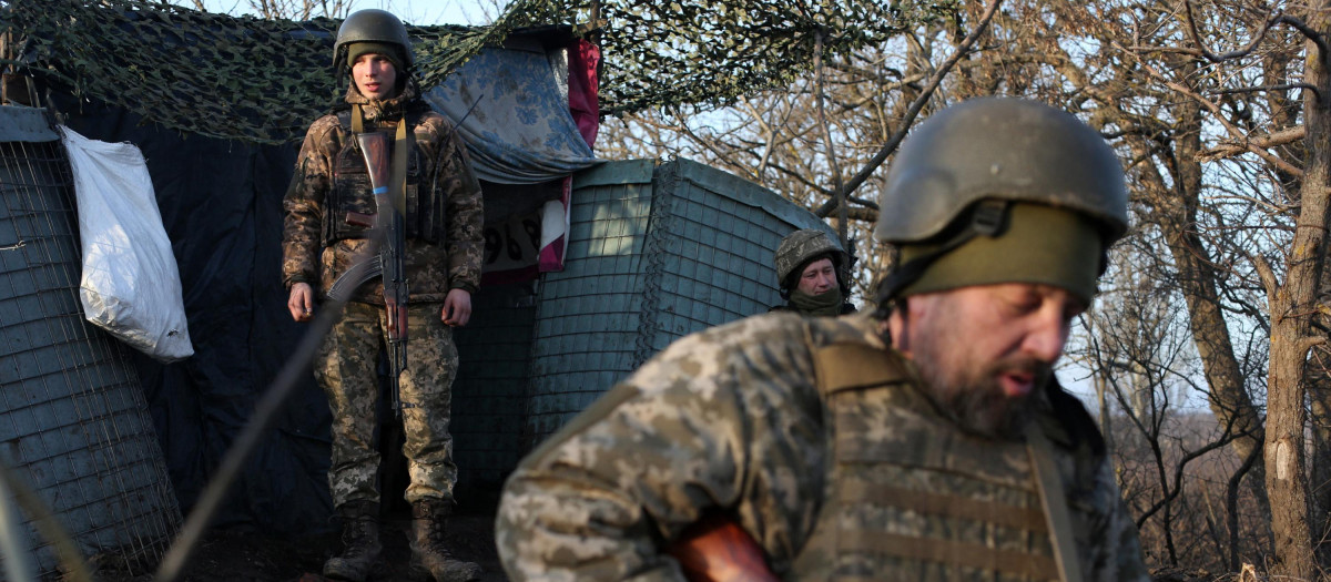 Soldados Ucrania Donbás