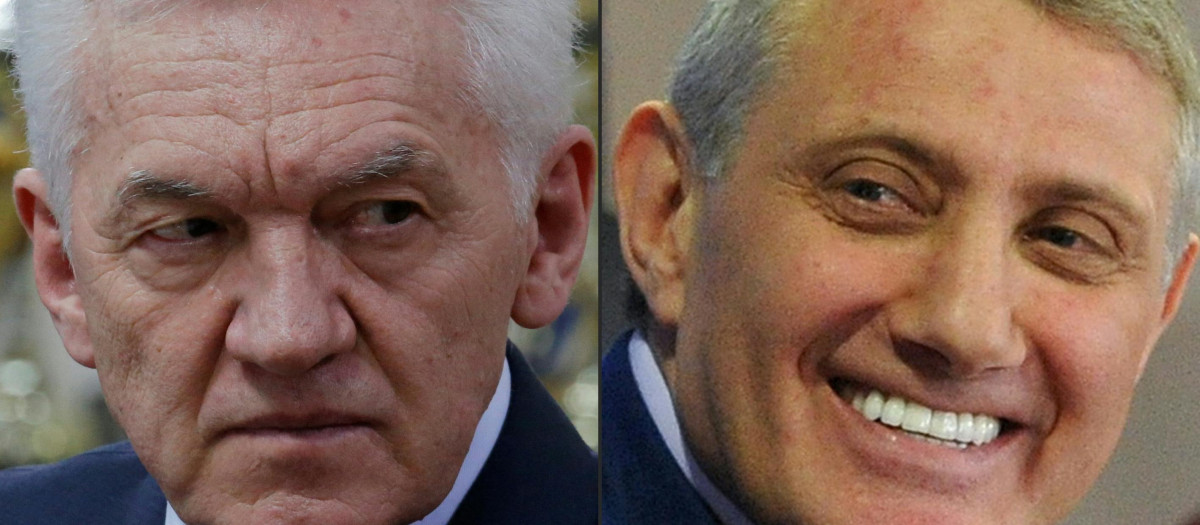 Los oligarcas Gennadiy Timchenko y Boris Rotenberg