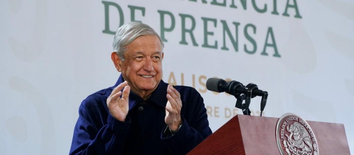 Presidente mexicano Andrés Manuel López Obrador