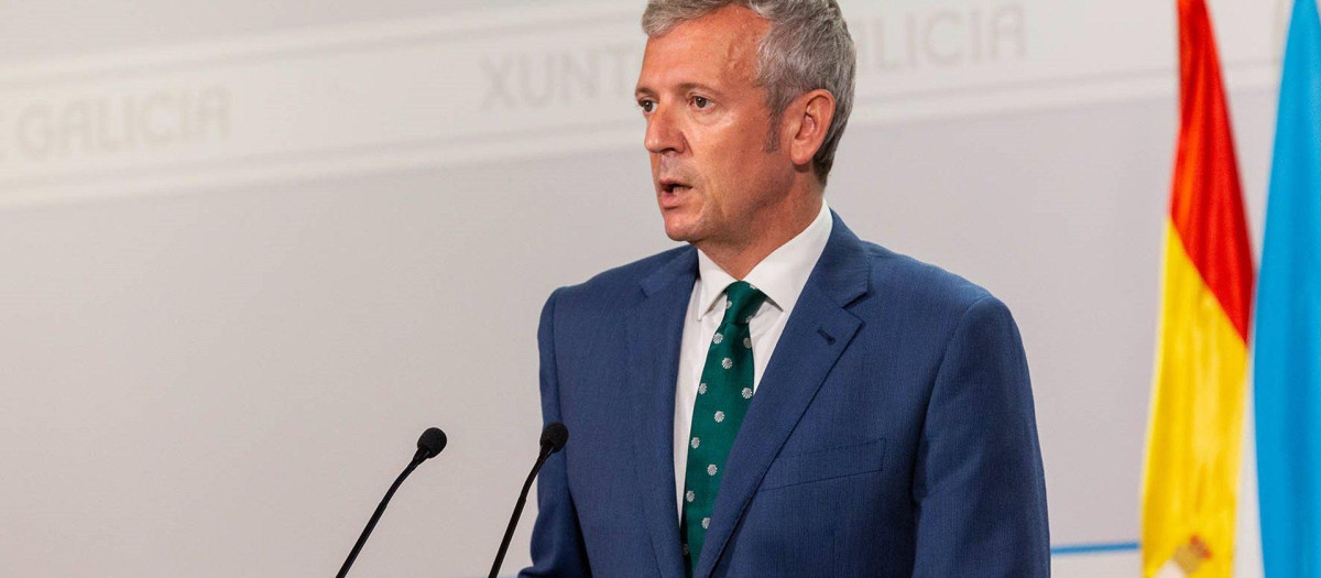 Alfonso Rueda, vicepresidente primero de la Xunta de Galicia
