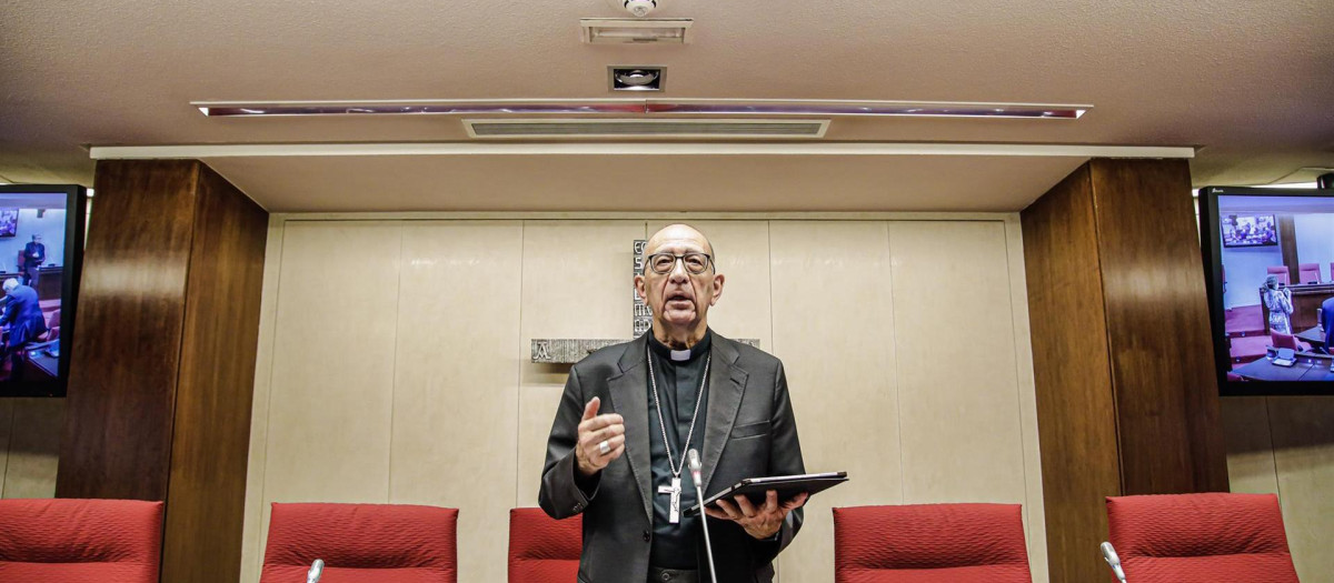 El presidente de la Conferencia Episcopal Española, Juan José Omella