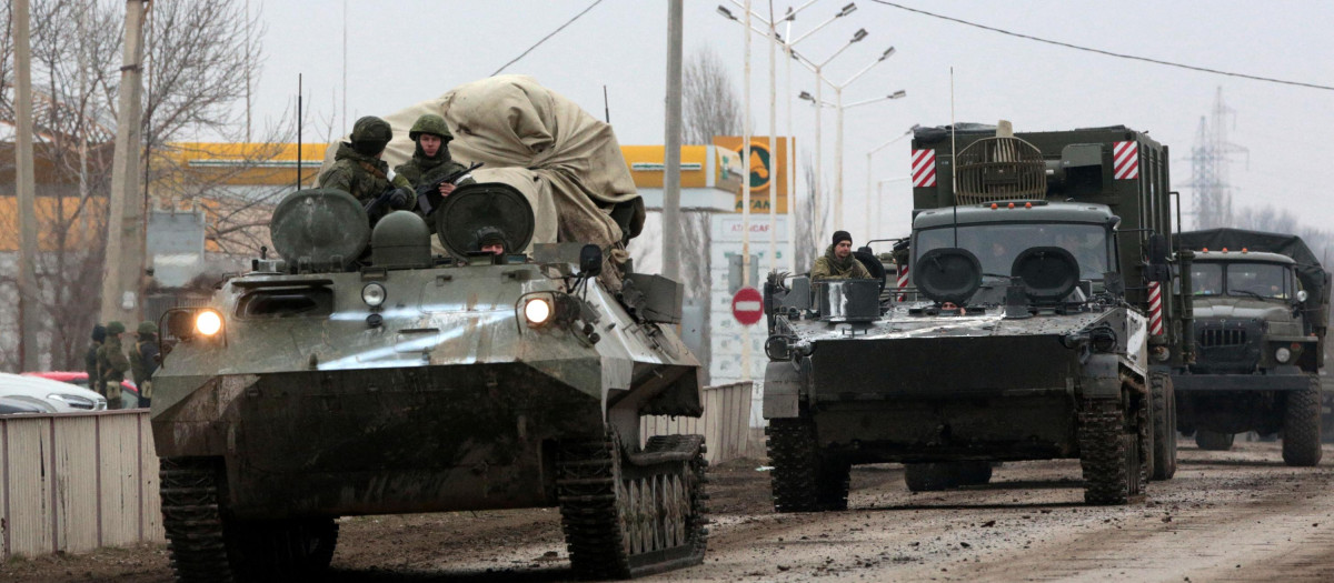 Tropas rusas avanzan sobre territorio ucraniano