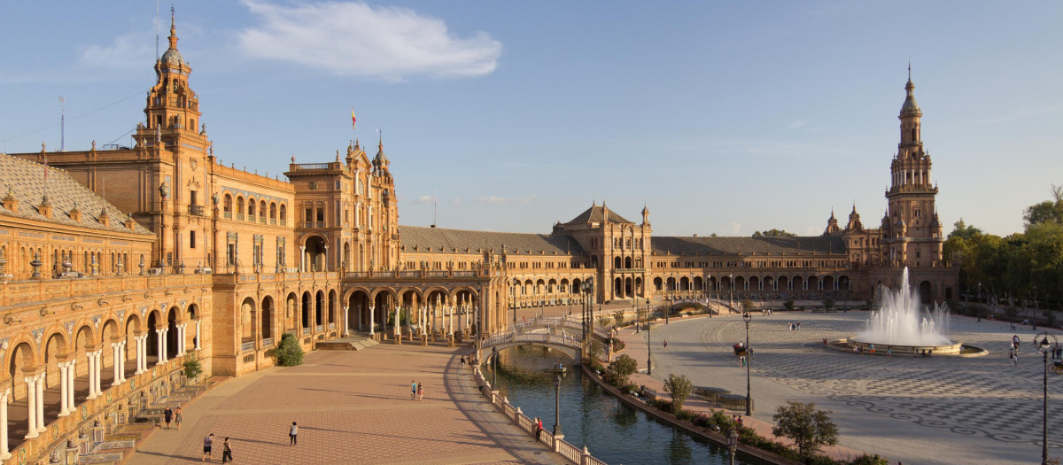 Plaza España de Sevilla