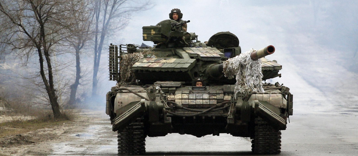 Tanque Ucrania Donbás