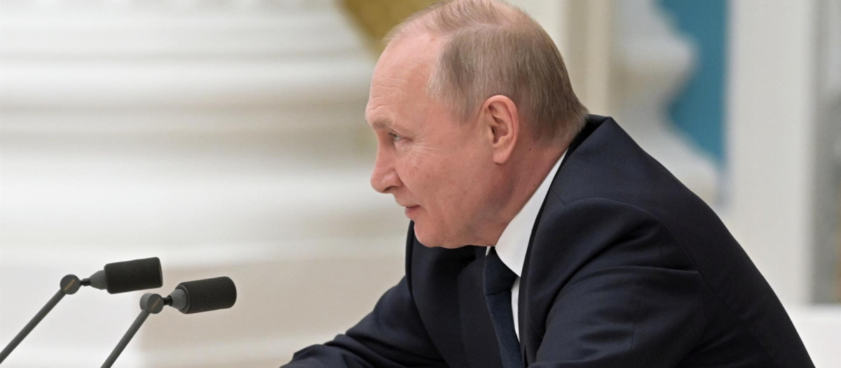 El presidente ruso, Vladimir Putin