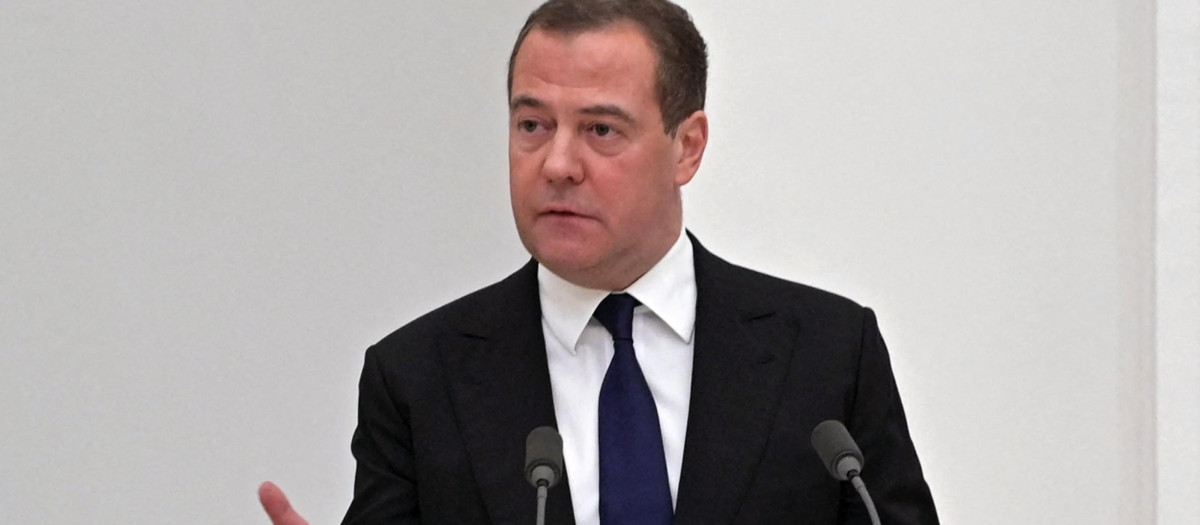 El vicepresidente del Consejo de Seguridad de Rusia, Dmitry Medvedev, este lunes