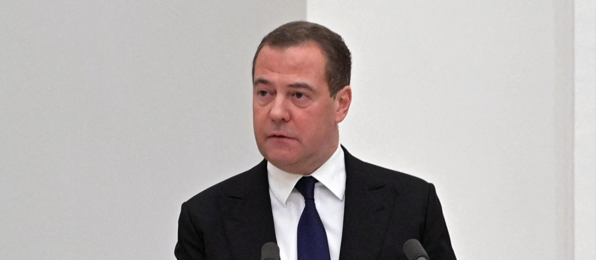 El vicepresidente del Consejo de Seguridad de Rusia, Dmitry Medvedev, este lunes