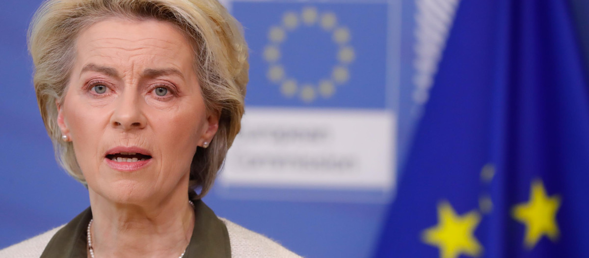 Ursula von der Leyen, presidenta de la Comisión Europea