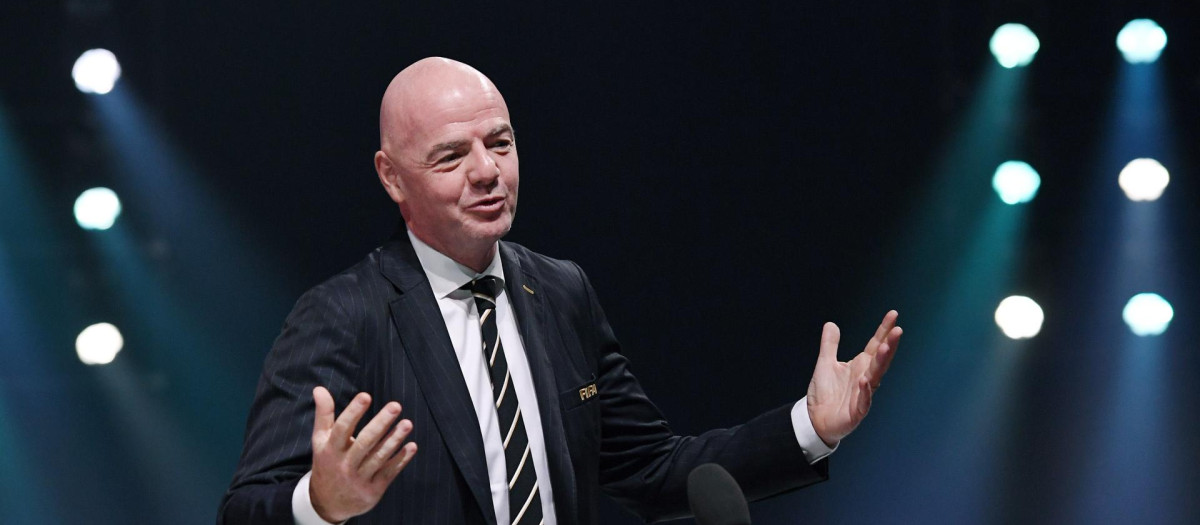 El presidente de la FIFA, Gianni Infantino