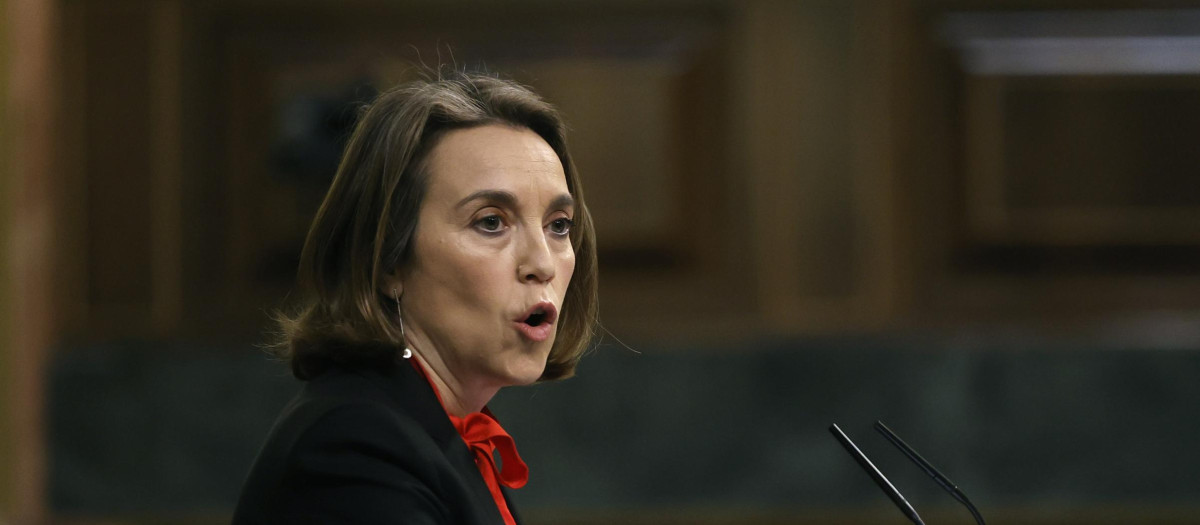 Cuca Gamarra en el Congreso