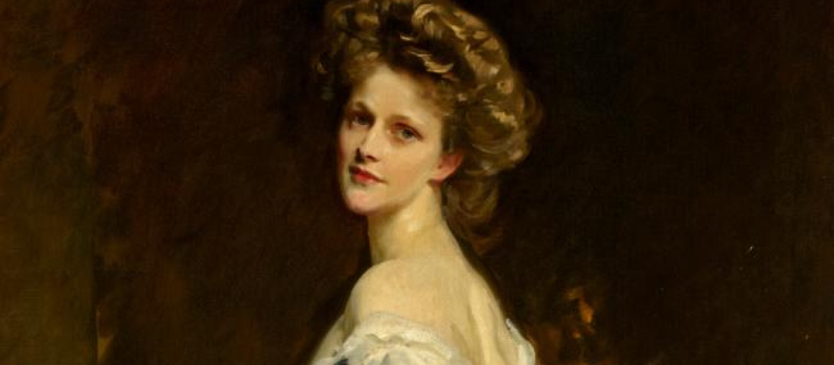 Portrait of Mrs. Waldorf Astor, nee Nancy Langhorne (1879-1964)