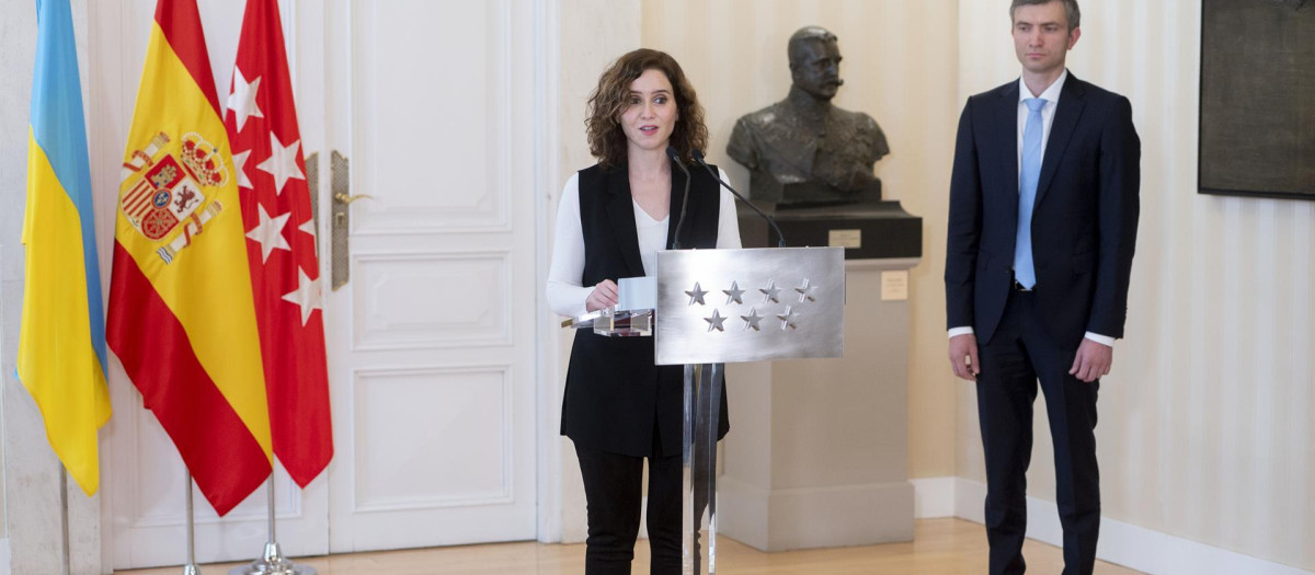 La presidenta de la Comunidad de Madrid, Isabel Díaz Ayuso.
