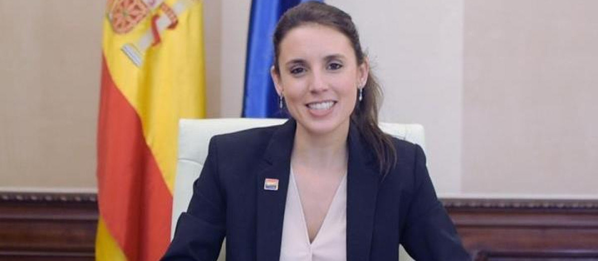 Irene Montero, ministra de Igualdad