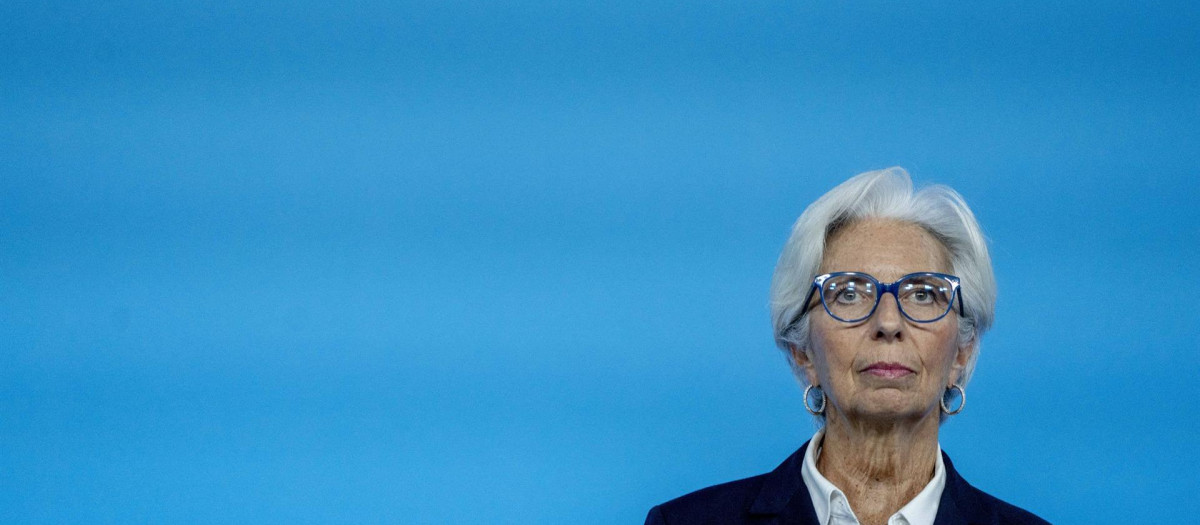 La presidenta del Banco Central Europeo, Christine Lagarde.