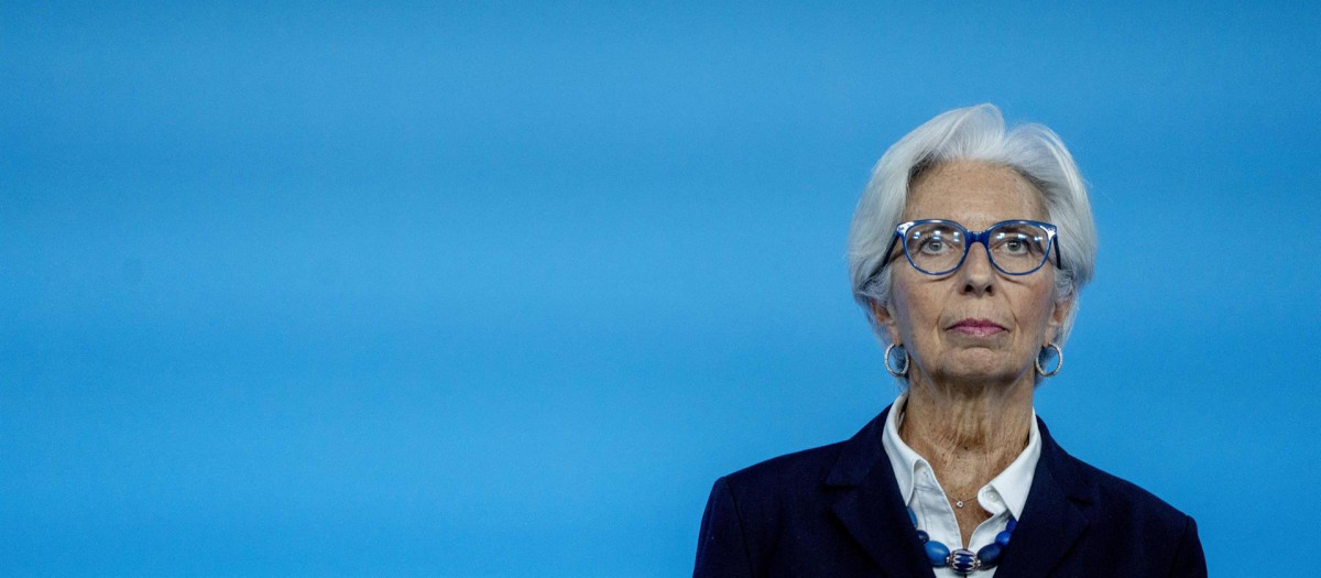 La presidenta del Banco Central Europeo, Christine Lagarde.