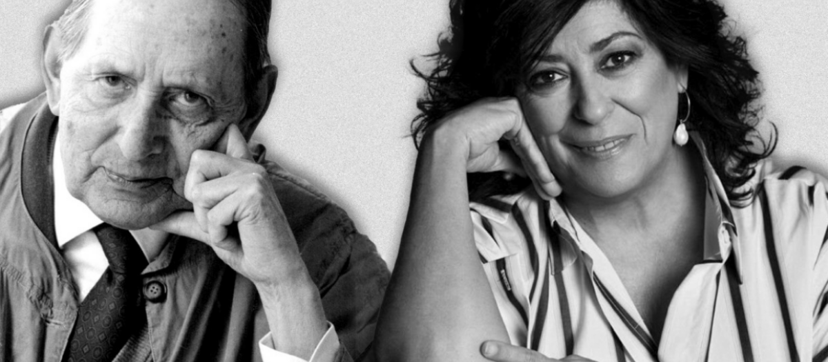 Miguel Delibes y Almudena Grandes