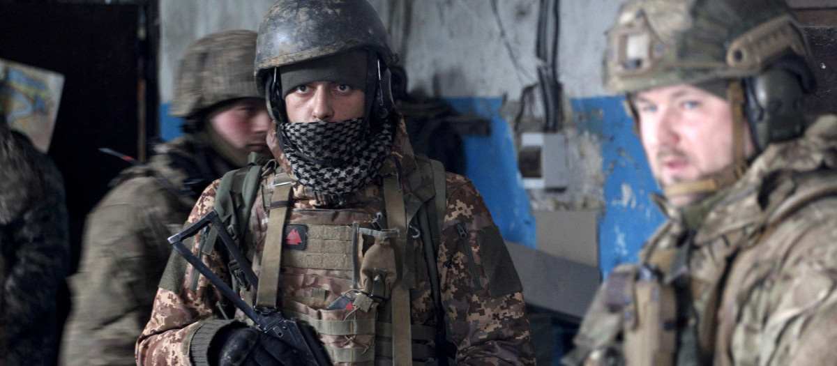 Militares ucranianos Ucrania