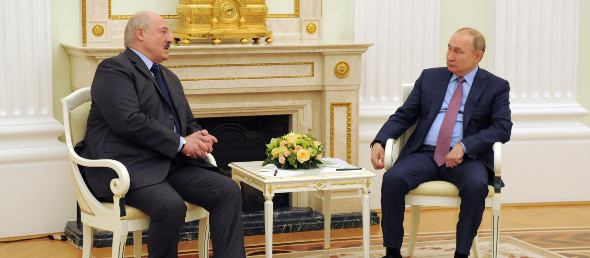 Lukashenko y Putin Bielorrusia Rusia