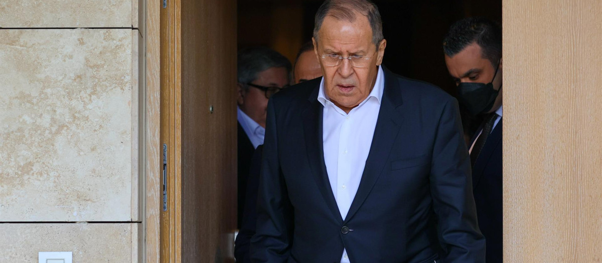 El ministro de Asuntos Exteriores ruso, Sergei Lavrov