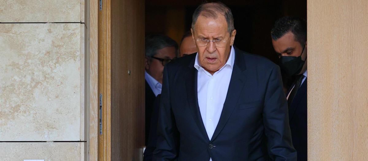 El ministro de Asuntos Exteriores ruso, Sergei Lavrov