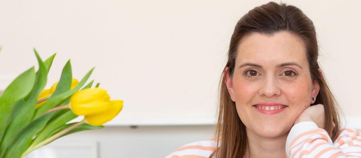 Melisa Gómez se dedica a la nutrición clínica en pediatría